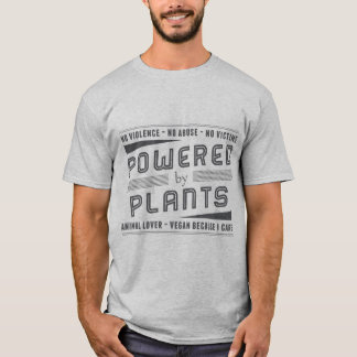 Keine Gewalt angetrieben durch Pflanzen T-Shirt