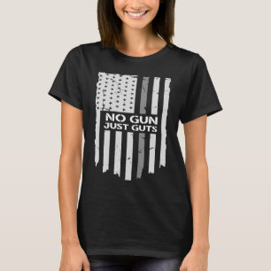 Keine Gewehre nur die Flagge eines korrekten Offiz T-Shirt