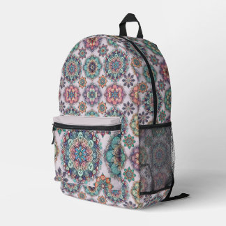 Keine gewöhnlichen Schneeflocken Bedruckter Rucksack
