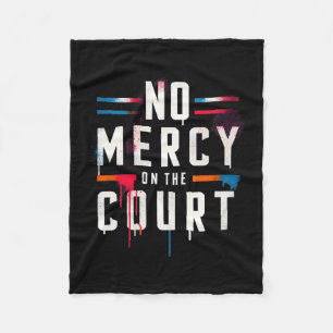 Keine Gnade für den Court Picklell Tennis Dminton  Fleecedecke