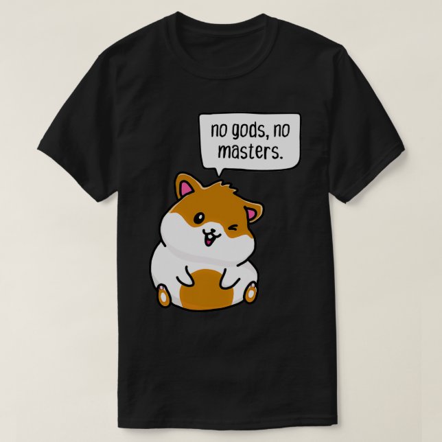 keine Götter, keine Herren  T-Shirt (Design vorne)