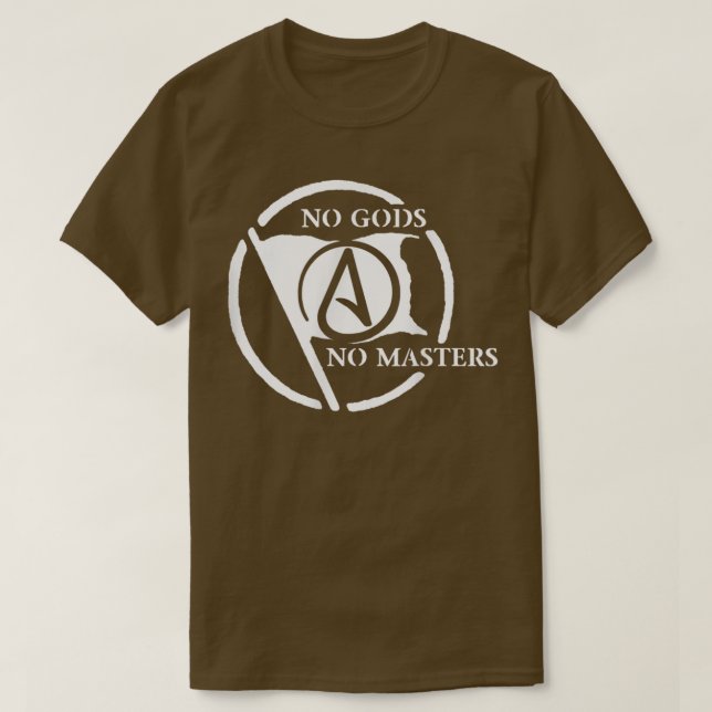 Keine Götter keine Meister T-Shirt (Design vorne)