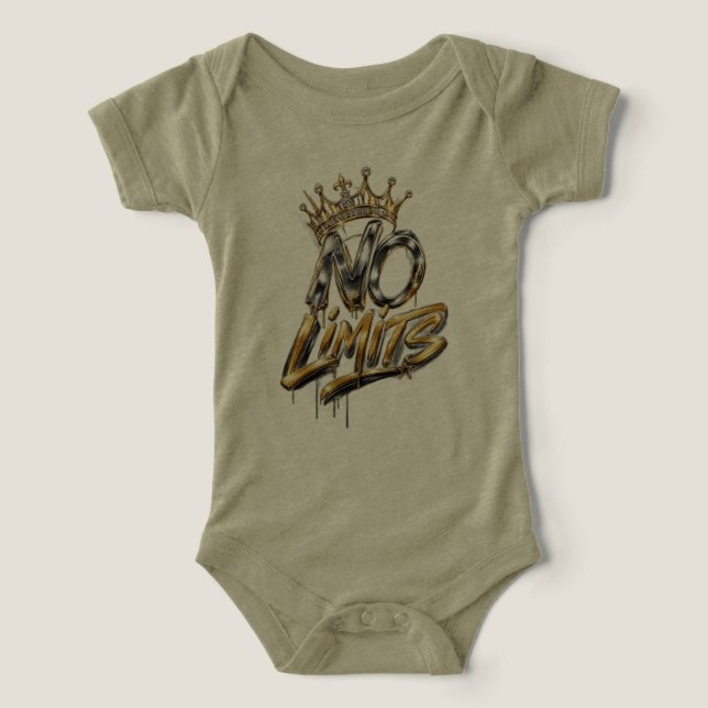 Keine Grenzen Goldkrone Luxusdesign (Design Vorderseite)