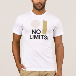 Keine Grenzen - Minimalistisches Sun & Bar Graphic T-Shirt