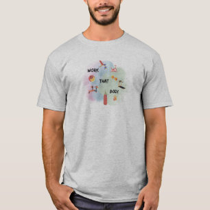 Keine Grenzen. Nur gewinnt. Arbeit, die Körper une T-Shirt