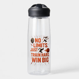 Keine Grenzen Sport Wasser Flasche Zug schwer
