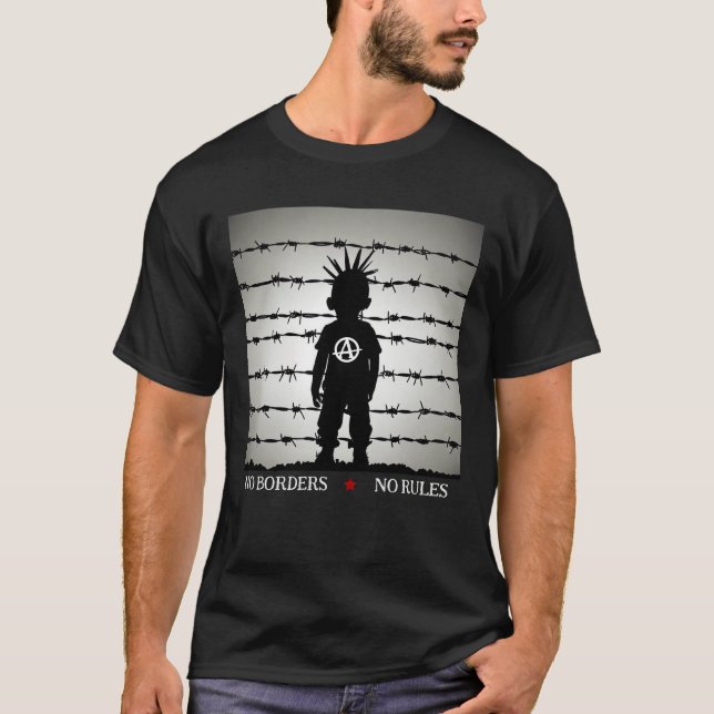 "KEINE GRENZEN" T-Shirt (Vorderseite)