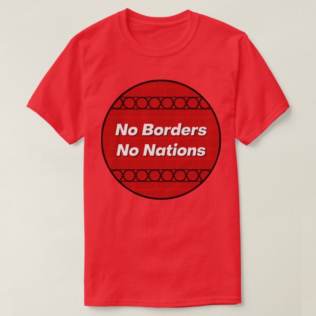 Keine Grenzen T-Shirt (Design vorne)