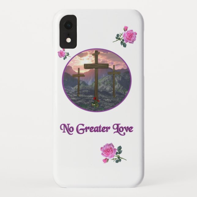 Keine größere Liebe Case-Mate iPhone Hülle (Rückseite)