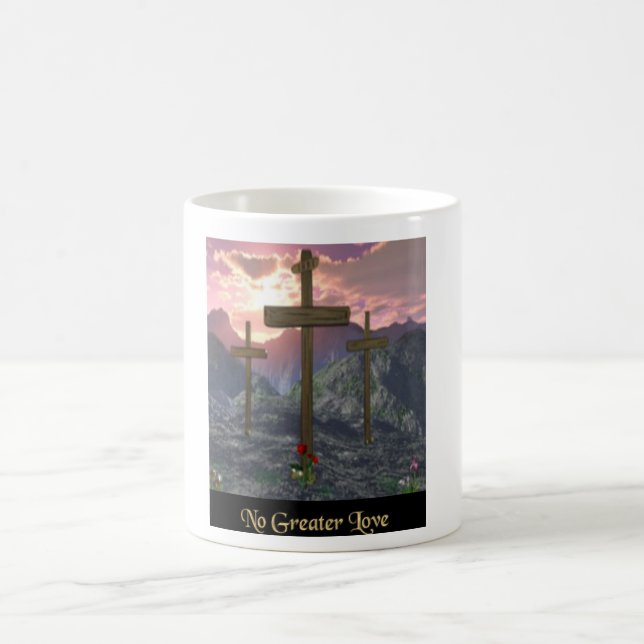 Keine größere Liebe Kaffeetasse (Mittel)