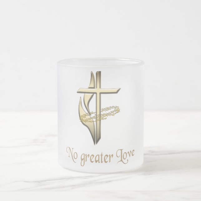 Keine größere Liebe Mattglastasse (Mittel)