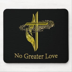 Keine größere Liebe Mousepad