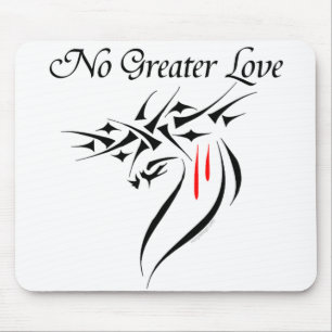 Keine größere Liebe Mousepads