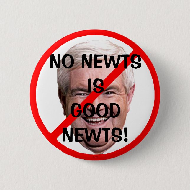 KEINE GUTEN NEWTS - Knopf Button (Vorderseite)