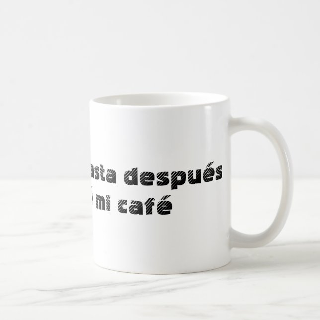 Keine hables kaffeetasse (Rechts)