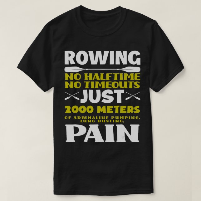 Keine Halbzeit keine Zeitüberschreitung Rotation L T-Shirt (Design vorne)