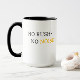 Keine Hektik, kein Lärm – Minimalistisches, ruhige Tasse