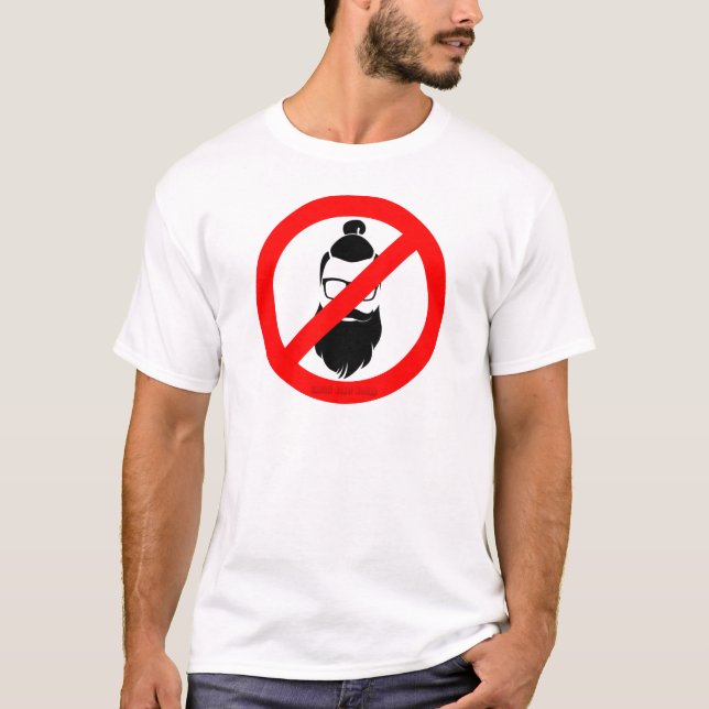 Keine Hipster oder Menschenaffen T-Shirt (Vorderseite)