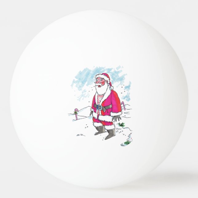 Keine Ho-Ho-Ho 1-Sterne Tischtennisball (Vorderseite)