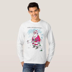 Keine Ho-Ho-Ho mit weißen, langärmeligen Shirts