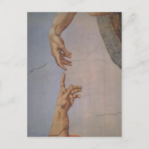 Keine höhere Auflösung verfügbar. Creation_of_Adam Postkarte