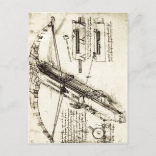 Keine höhere Auflösung verfügbar. DaVinci_Crossbow Postkarte