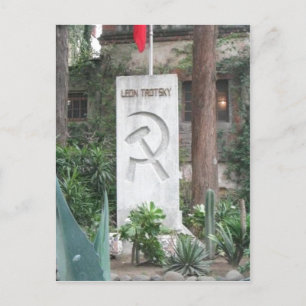 Keine höhere Auflösung verfügbar. Trotsky_grave.jp Postkarte