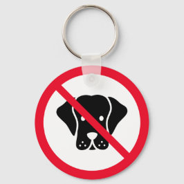 Keine Hunde erlaubt Unterschrift | Schlüsselanhäng Schlüsselanhänger