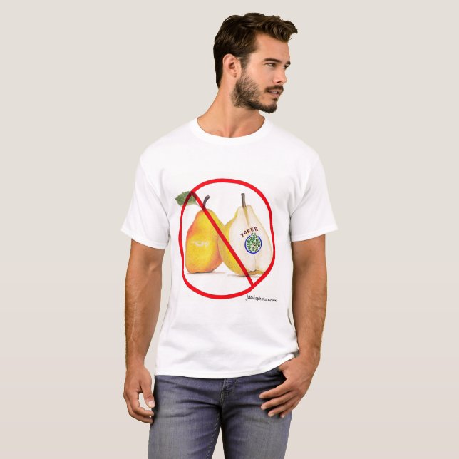 Keine Joker mit Birnen-Shirt T-Shirt (Vorne ganz)