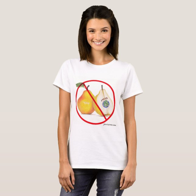 Keine Joker mit Birnent-shirt T-Shirt (Vorne ganz)