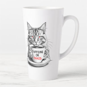 Keine Kaffeine Keine Gnade Katzen-Kaffee-Liebhaber Milchtasse