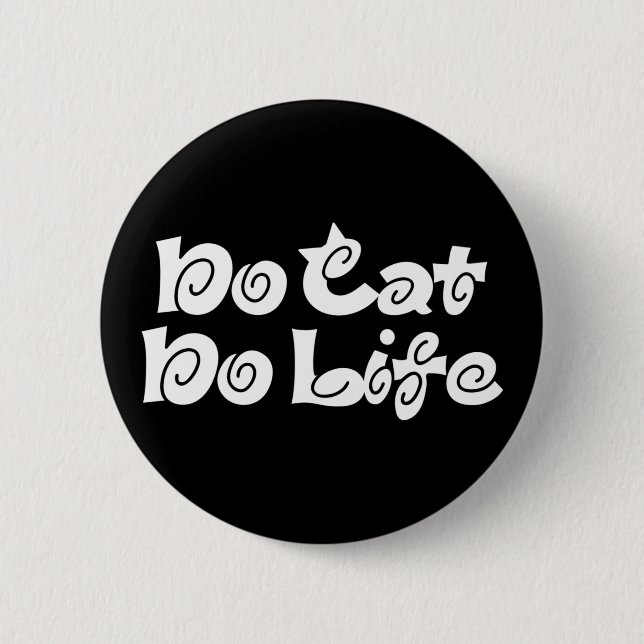 Keine Katzenklammer Button (Vorderseite)