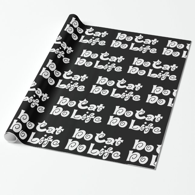 Keine Katzenklatschpapier Geschenkpapier (Ungerollt)