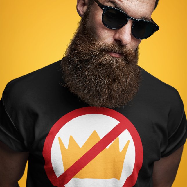 KEINE KINDER! Anti-Trump Black (Text hinzufügen) T-Shirt (Von Creator hochgeladen)
