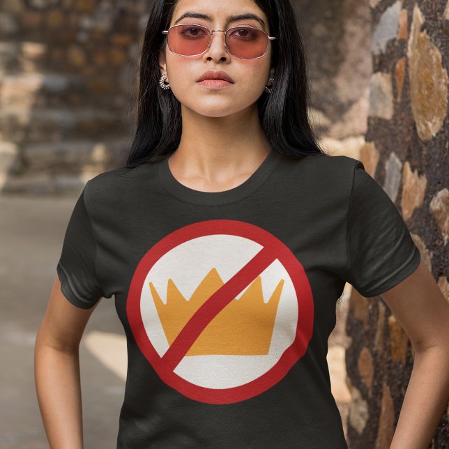 KEINE KINDER! Anti-Trump Dark (fügen Sie Ihren Tex T-Shirt (Von Creator hochgeladen)