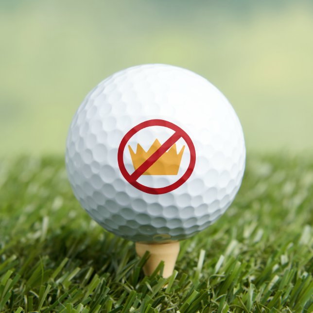 KEINE KINDER! Anti-Trump Golfball (Insitu T-Shirt)
