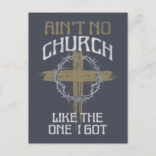 Keine Kirche wie die, die ich Got habe Postkarte