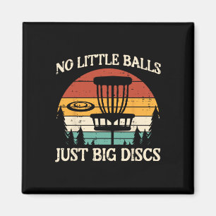 Keine kleinen, nur große Discs Golf Frisbee Frolf  Magnet