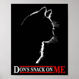 Keine Kleinigkeit gegen mich Patriotische Katze Sa Poster