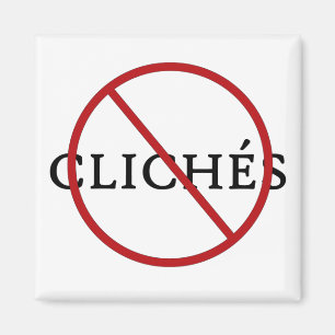 Keine Klischees Magnet