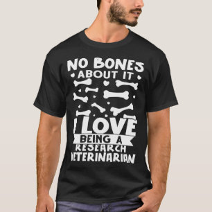 Keine Knochen darüber, ich Liebe, eine Forschungs- T-Shirt