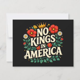 Keine Könige Amerika Einladung