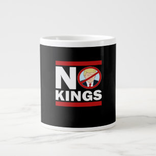 Keine Könige Anti-Klassiker Minimal Sauber Jumbo-Tasse
