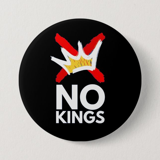 keine Könige Button (Vorderseite)