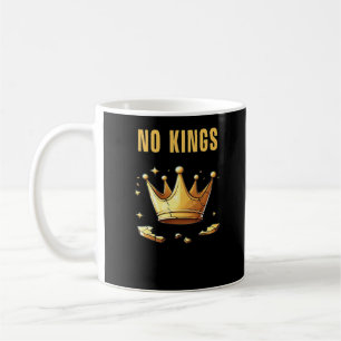 Keine Könige. Einfache und dennoch eindrucksvolle Kaffeetasse