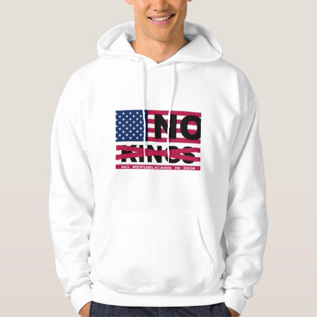 KEINE KÖNIGE HOODIE (Vorderseite)