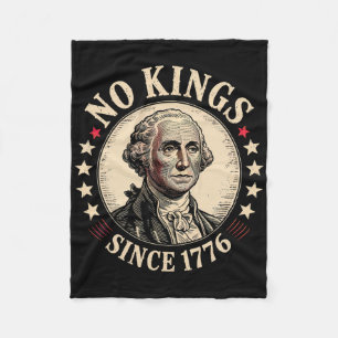 Keine Könige in Amerika 1776 Fleecedecke