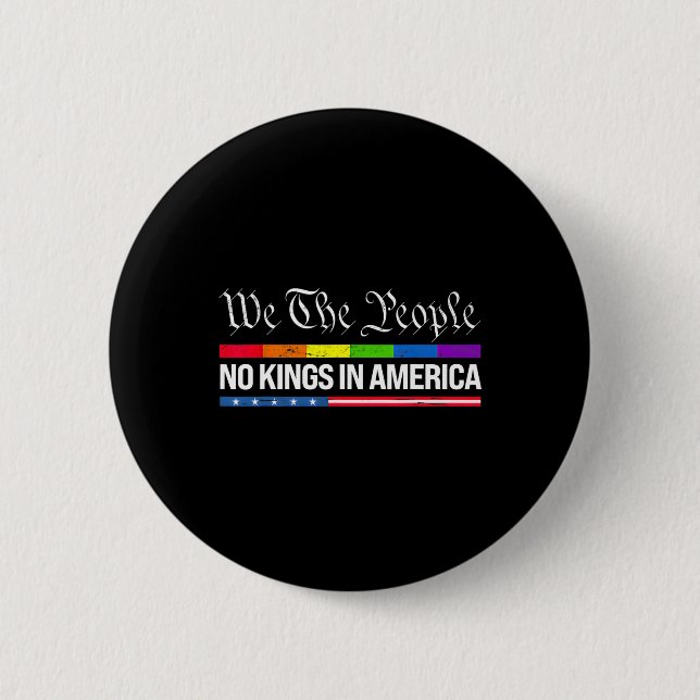 Keine Könige in Amerika 7 Button (Vorderseite)