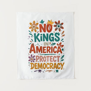 Keine Könige in Amerika Amerikanische Demokratie  Wandteppich