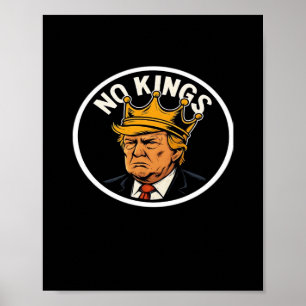 Keine Könige In Amerika Anti-Donald Kein Könige-Ta Poster